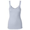 Rosemunde - Silke Tank Top med Blonde Heather Sky