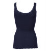 Rosemunde - Silke Tank Top med Blonde Navy
