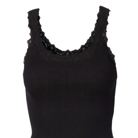 Rosemunde - Silke Tank Top med Blonde Sort