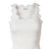 Rosemunde - Silke Top med blondekant New White