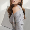 Rosemunde - Silke Cardigan Light Grey Melange