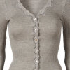 Rosemunde - Silke Cardigan Light Grey Melange