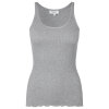 Rosemunde - Silke Top Light Grey Melange