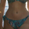 Primadonna - Riyad Bikini Tai med Snøre Turquoise Sea