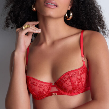 Aubade - Rules of Attraction Balconette Flame