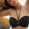 Primadonna - Kiruna Stropløs Bikini Sort