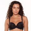LingaDore - Daily T-Shirt Push Up BH Sort