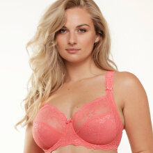 LingaDore - Daily Fullcup BH med Blonde Plus Size Spiced Coral