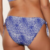 LingaDore - Bikini Tai med Snøre Blue/White Print