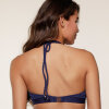 LingaDore - Vatteret Triangle Bikini Top Darkblue