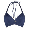 LingaDore - Vatteret Triangle Bikini Top Darkblue