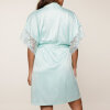 LingaDore - Kimono med Korte Ærmer Jade Blue