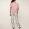 LingaDore - Pyjamas Sæt med T-Shirt Pink/Print
