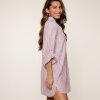 LingaDore - Pyjamas Skjorte Soft Bordeaux Stripes
