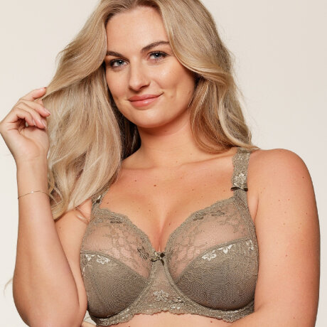LingaDore - Daily Fullcup BH med Blonde Plus Size Aloe Green