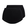 LingaDore - 2-pak Maxi Trusse Sort LingaDore - 2-pak Maxi Trusse Sort