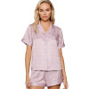 LingaDore - Pyjamas Sæt Kort Mauve Shadow