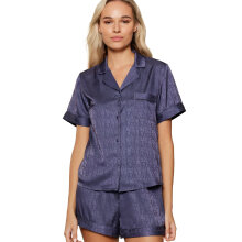 LingaDore - Pyjamas Sæt Kort Dark Denim