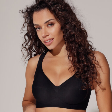 LingaDore - Vatteret Soft BH Sort