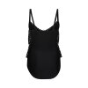 Lentiggini swimwear - Badedragt med Tankini look Black/Offwhite