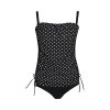 Lentiggini swimwear - Twisted Cups Tankini Sæt Black/Offwhite