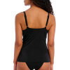 Freya - Jewel Cove Tankini Plain Black