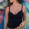 Freya - Jewel Cove Tankini Plain Black