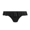 Freya - Jewel Cove Tai med flæse Plain Black