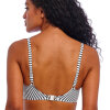 Freya - Jewel Cove Formstøbt Top Stripe Black