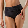Trofé - Solid Bikini Maxi Trusse Sort