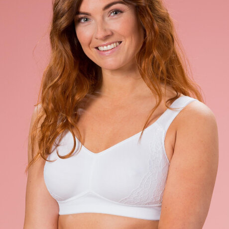 Trofé - Louise Soft BH Hvid