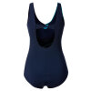 Trofé - Badedragt Klorresistent Navy/Turquoise
