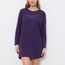 Triumph - Langærmet Natkjole Royal Purple