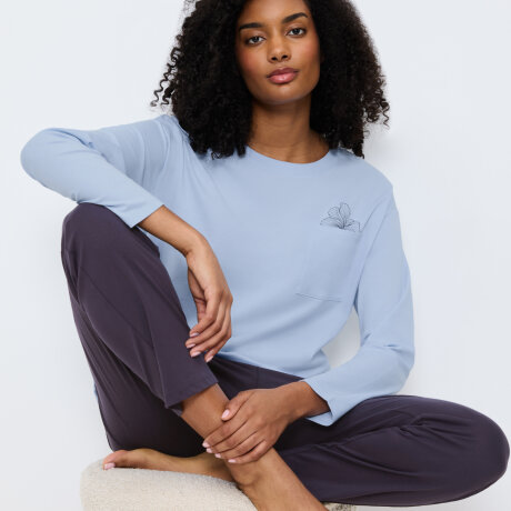 Triumph - Pyjamas Sæt Blue Combination