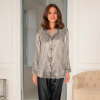 Lady avenue - Satin De Luxe Pyjamas Black/Moon Lady avenue - Satin De Luxe Pyjamas Black/Moon