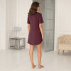 Lady avenue - Bambus Bigshirt Plum Lady avenue - Bambus Bigshirt Plum