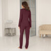 Lady avenue - Bambus Pyjamas Plum