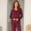 Lady avenue - Bambus Pyjamas Plum