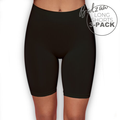 Balzaa - 3-pak Long shorts Sort