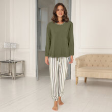 Lady avenue - Bambus Flannel Pyjamas Forrest