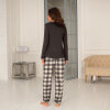 Lady avenue - Bomuld Flannel Pyjamas Chocolate