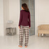 Lady avenue - Bomuld Flannel Pyjamas Plum Lady avenue - Bomuld Flannel Pyjamas Plum