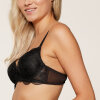 LingaDore - Black Push Up BH Sort