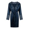 LingaDore - Satin Kimono Midnight