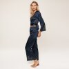 LingaDore - Pyjamas Sæt med blonde Midnigh