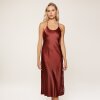 LingaDore - Lang Satin Natkjole Port