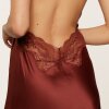 LingaDore - Lang Satin Natkjole Port