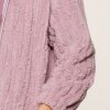 LingaDore - Fluffy Kåbe med Lynlås Mauve Shadow LingaDore - Fluffy Kåbe med Lynlås Mauve Shadow