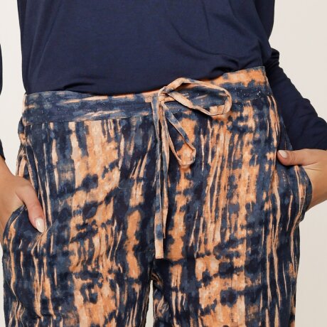 LingaDore - Pyjamas Sæt Tie Dye Dark Denim LingaDore - Pyjamas Sæt Tie Dye Dark Denim