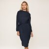 LingaDore - Lounge Kjole Navy Marl LingaDore - Lounge Kjole Navy Marl